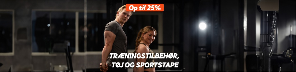 Trningstj & -tilbehr - Op til 25 %